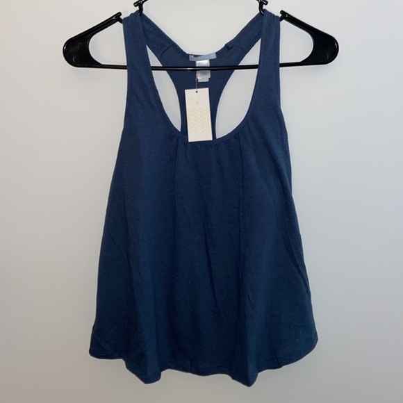 NWT Eberjey Heather Racerback Tank, size S - Picture 4 of 10
